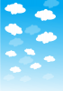 +sky+clouds+ clipart