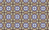 +tile+pattern+design+blue+brown+ clipart