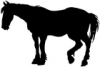 +animal+mammal+horse+silhouette+1+ clipart