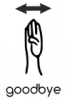 +signal+asl+language+hand+communication+ASL+goodbye+ clipart