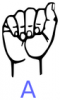 +signal+asl+language+hand+communication+a+labelled+ clipart
