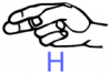 +signal+asl+language+hand+communication+h+labelled+ clipart