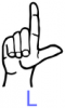 +signal+asl+language+hand+communication+l+labelled+ clipart