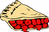 +dessert+snack+sweet+cherry+pie+ clipart