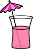 +drink+liquid+alcohol+pink+cocktail+ clipart