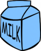 +drink+milk+carton+ clipart