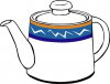 +drink+teapot+ clipart