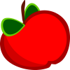 +food+nourishment+eat+fruit+apple+red+(1)+ clipart