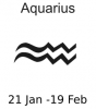 +astrology+horoscope+astrometry+Zodiac+aquarius+label+ clipart