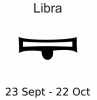 +astrology+horoscope+astrometry+Zodiac+libra+label+ clipart