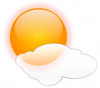 +climate+weather+clime+atmosphere+sun+mostly+sunny+ clipart