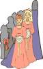 +marry+marriage+wedlock+matrimony+wedding+maids+of+honour+ clipart
