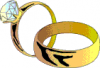 +marry+marriage+wedlock+matrimony+wedding+rings+4+ clipart
