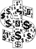 +money+currency+loot+dinero+dollar+signs+ clipart