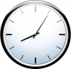 +time+timer+epoch+wall+clock+blue+ clipart