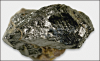 +rock+mineral+natural+resource+inert+geology+davidite+ clipart
