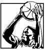 +sports+Basketball+rebound+ clipart