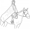 +sports+horse+equestrian+normal+horse+and+rider+ clipart