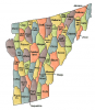 +state+territory+region+map+US+State+Counties+Tennessee+eastern+ clipart
