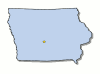 +state+territory+region+map+US+State+iowa+ clipart