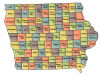 +state+territory+region+map+normal+US+State+Counties+Iowa+ clipart
