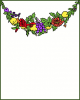 +decorative+frame+fruit+swag+page+border+ clipart