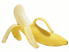 +fruit+food+produce+banana+peeled+ clipart