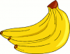 +fruit+food+produce+bananas+ clipart
