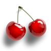 +fruit+food+produce+cherries+glossy+ clipart
