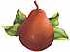 +fruit+food+produce+pear+red+anjou+ clipart