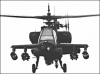 +helicopter+military+apache+ clipart