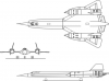+military+airplane+plane+normal+YF+12A+Blackbird+ clipart