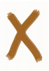 +letter+x+brown+ clipart