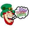 +new+high+score+leprechaun+head+irish+ clipart