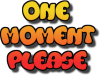 +one+moment+please+text+words+ clipart