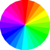 +rainbow+circle+colors+round+wheel+ clipart