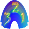 +rainbow+numbers+ clipart