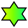 +star+green+ clipart