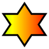 +star+orange+red+ clipart