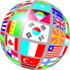+ball+world+flags+sphere+ clipart