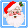 +icon+santa+square+button+head+ clipart