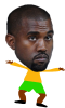 +kanye+west+celebrity+dancing+cartoon+character+ clipart
