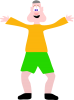 +man+happy+shorts+arms+up+character+ clipart