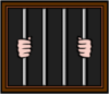 +prisoner+bars+jail+ clipart