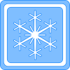 +snow+flake+icon+square+ clipart