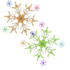 +snow+flake+winter+animation+ clipart