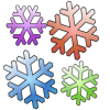 +snow+flake+winter+animation+ clipart