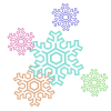 +snow+flake+winter+animation+ clipart