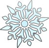 +snow+flake+winter+ clipart