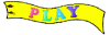 +banner+yellow+play+ clipart